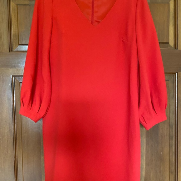 Trina Turk coral color dress. - Picture 3 of 10